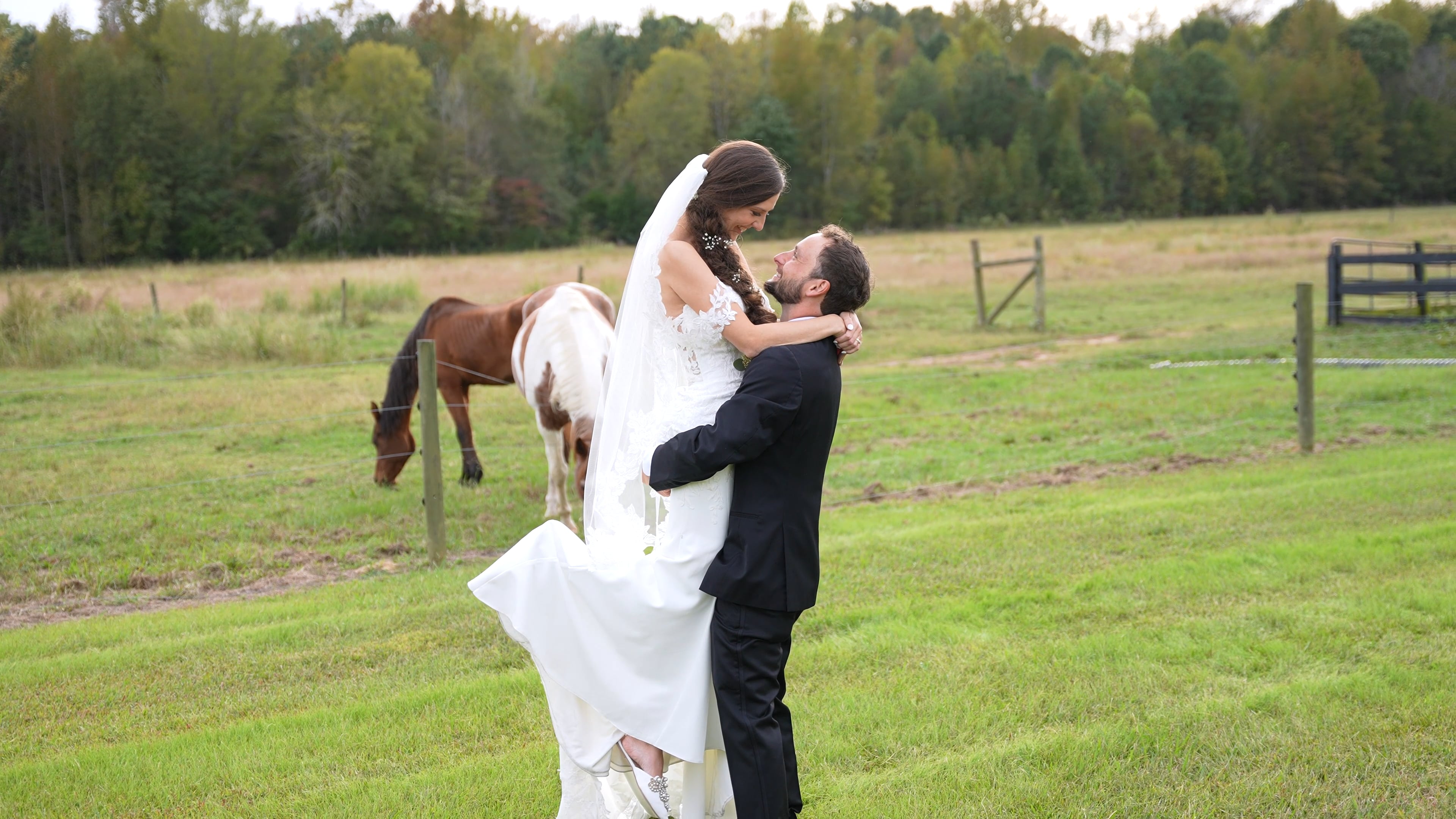 Oakland Farm Couple Portrait Shot